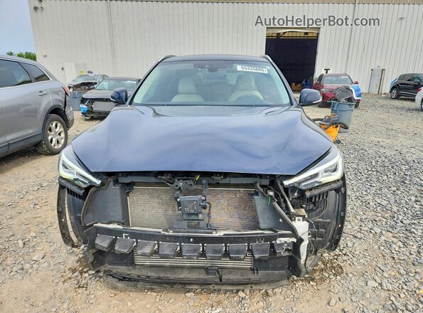 3PCAJ5BBXMF123051 2021 INFINITI QX50 Blue Front view