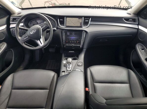 3PCAJ5CA3MF104864 2021 INFINITI QX50 Угольный Вид панели приборов