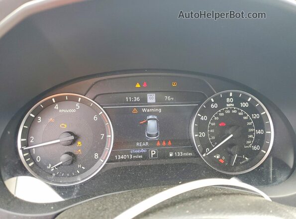 3PCAJ5CA3MF104864 2021 INFINITI QX50 Угольный Вид щитка приборов