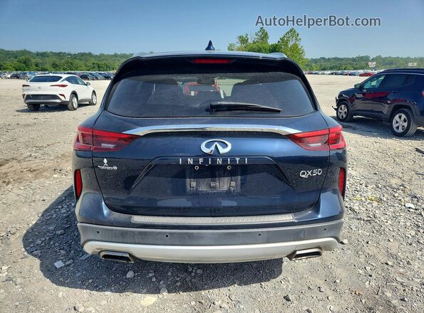 3PCAJ5CA4MF100516 2021 INFINITI QX50 Синий Вид сзади