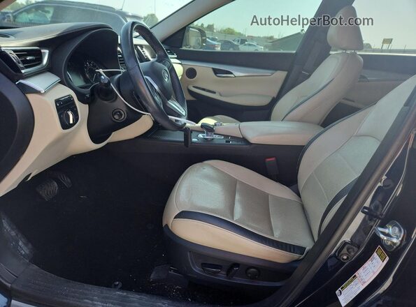 3PCAJ5CA4MF100516 2021 INFINITI QX50 Синий Вид салона спереди
