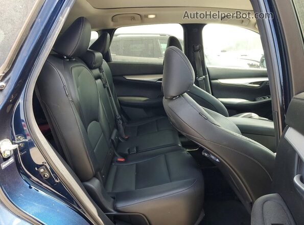 3PCAJ5CA4MF108874 2021 INFINITI QX50 Синий Вид задней части салона