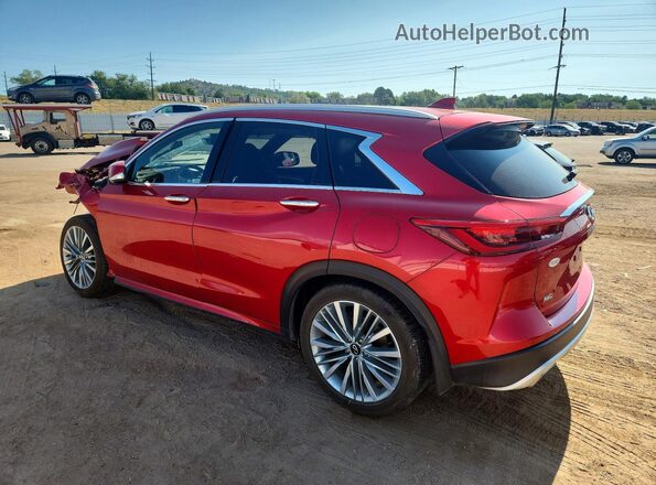3PCAJ5DB0RF101080 2024 INFINITI QX50 Red Հետևի ձախ