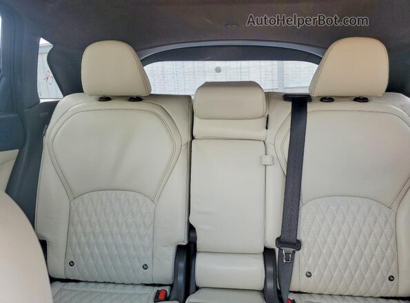 3PCAJ5DB6MF116014 2021 INFINITI QX50 Blue Вид задніх сидінь