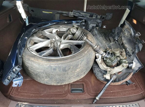 3PCAJ5DB6MF116014 2021 INFINITI QX50 Blue Вид наклейки з VIN-кодом