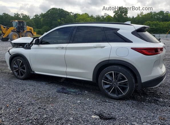 3PCAJ5FA0RF108678 2024 INFINITI QX50 White Հետևի ձախ