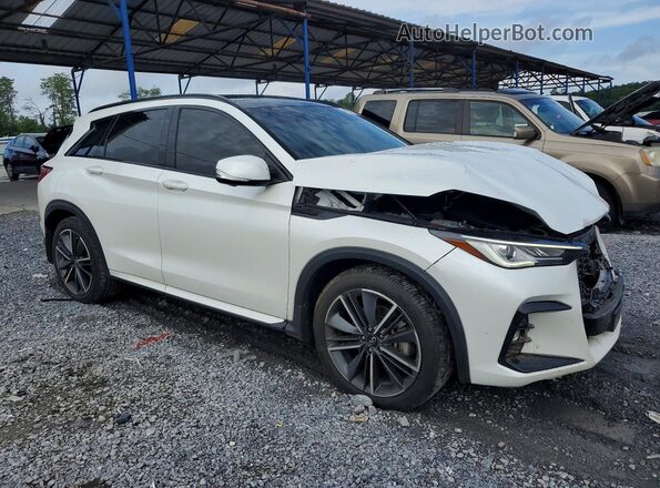 3PCAJ5FA0RF108678 2024 INFINITI QX50 White Առջևի աջ