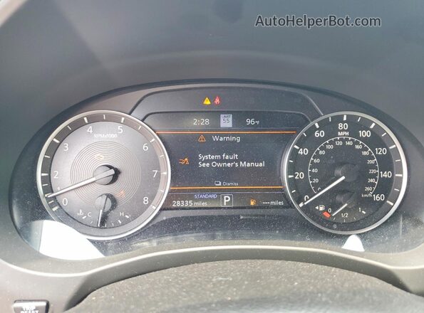 3PCAJ5FA4RF112488 2024 INFINITI QX50 White ხელსაწყოთა პანელის ხედი