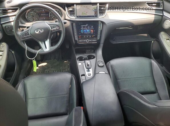 3PCAJ5FA4RF112488 2024 INFINITI QX50 White წინა პანელის ხედი