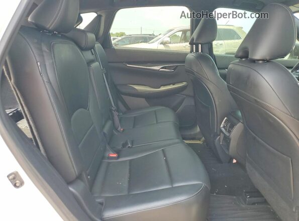 3PCAJ5FA4RF112488 2024 INFINITI QX50 White უკანა სალონის ხედი