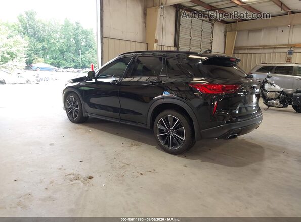 3PCAJ5FB0SF108095 2025 INFINITI QX50 Black Հետևի ձախ