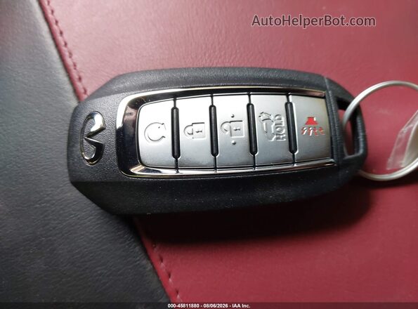 3PCAJ5FB0SF108095 2025 INFINITI QX50 Black Առջևի վահանակի տեսք