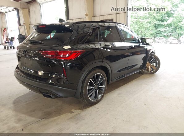 3PCAJ5FB0SF108095 2025 INFINITI QX50 Black Հետևի աջ