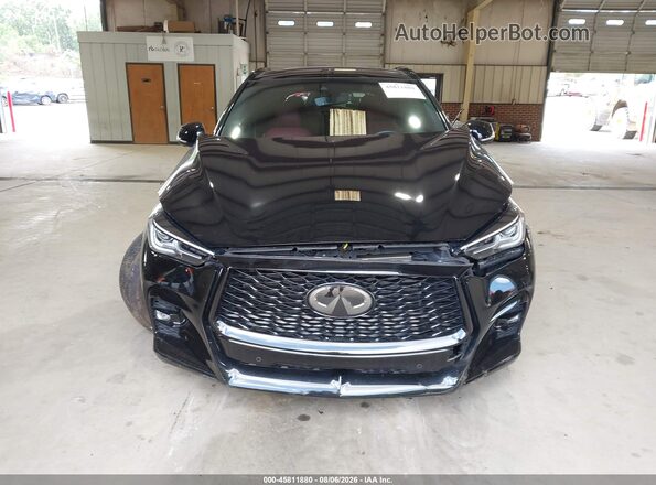 3PCAJ5FB0SF108095 2025 INFINITI QX50 Black Սալոնի հետևի տեսք