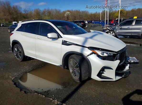 3PCAJ5FB6SF103287 2025 INFINITI QX50 White Առջևի աջ