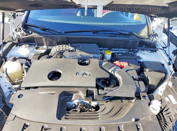 3PCAJ5FB6SF103287 2025 INFINITI QX50 White Շարժիչի բաժամունքի տեսք
