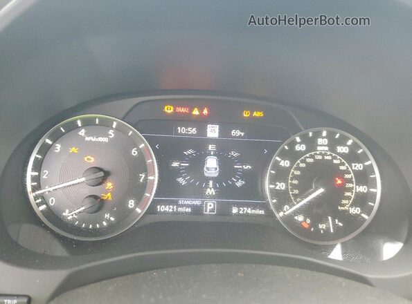 3PCAJ5FB8RF112261 2024 INFINITI QX50 Gray Սարքավորումների վահանակի տեսք