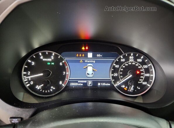 3PCAJ5FB8SF104585 2025 INFINITI QX50 Белый Вид щитка приборов