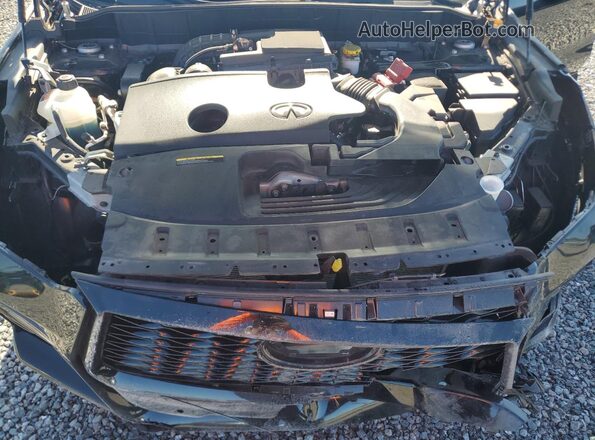 3PCAJ5FBXSF102546 2025 INFINITI QX50 Black Vista del compartimento del motor