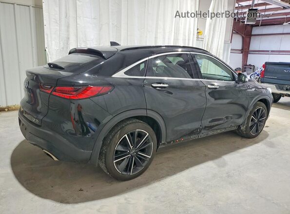 3PCAJ5J32NF111083 2022 INFINITI QX55 Black Հետևի աջ