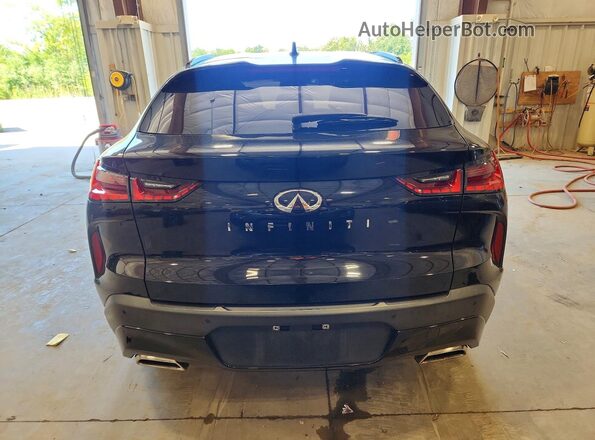 3PCAJ5J34NF105589 2022 INFINITI QX55 Black Vista trasera