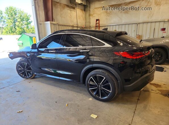 3PCAJ5J34NF105589 2022 INFINITI QX55 Black Trasero izquierdo