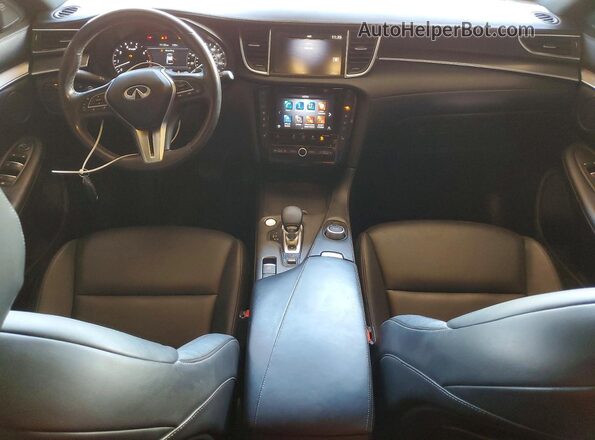 3PCAJ5J36NF101835 2022 INFINITI QX55 White წინა პანელის ხედი