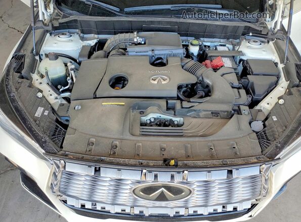 3PCAJ5J36NF101835 2022 INFINITI QX55 White უკანა სალონის ხედი