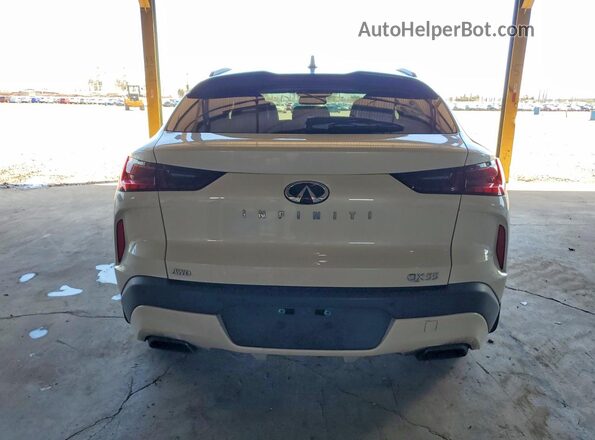 3PCAJ5J36NF101835 2022 INFINITI QX55 White უკანა ხედი