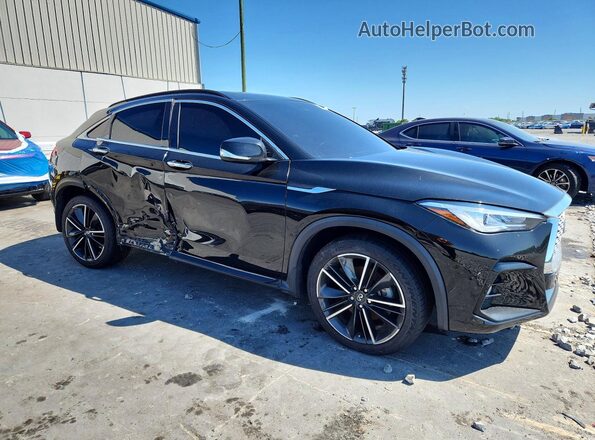 3PCAJ5J3XNF105516 2022 INFINITI QX55 Black Delantero derecho