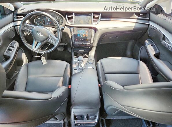 3PCAJ5J3XNF105516 2022 INFINITI QX55 Black Vista del salpicadero