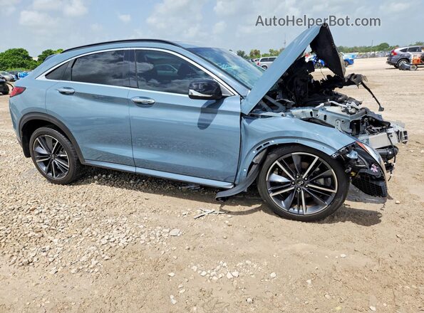 3PCAJ5JR0RF113182 2024 INFINITI QX55 Blue Delantero derecho