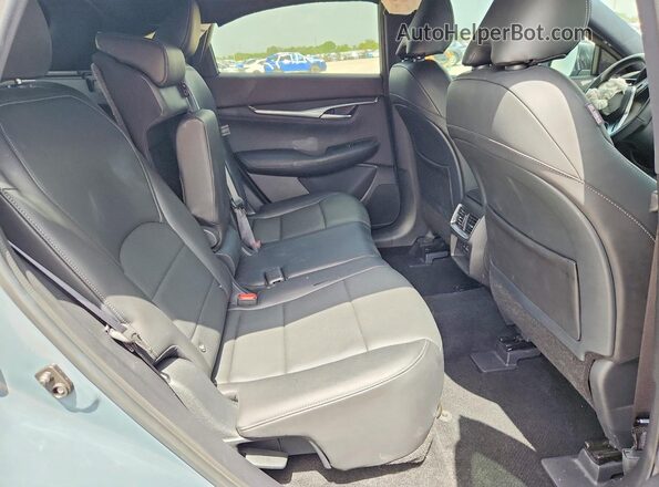 3PCAJ5JR0RF113182 2024 INFINITI QX55 Blue Vista interior trasera