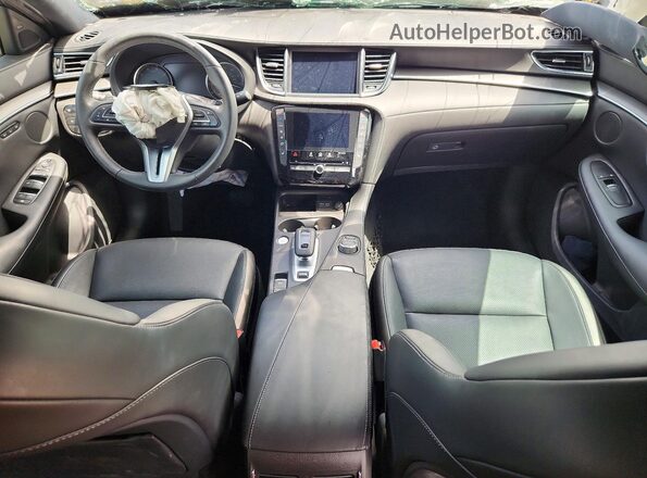 3PCAJ5JR0RF113182 2024 INFINITI QX55 Blue Vista del salpicadero