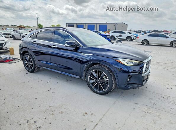 3PCAJ5JR6PF115578 2023 INFINITI QX55 Blue Przód prawy