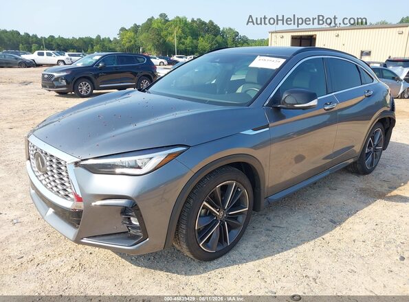 3PCAJ5KR2PF119710 2023 INFINITI QX55 Gray Առջևի ձախ երեք քառորդ տեսարան