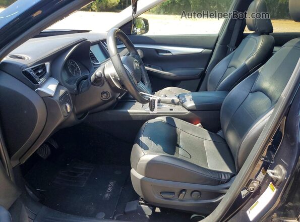 3PCAJ5M10KF117017 2019 INFINITI QX50 Blue Вид салону спереду