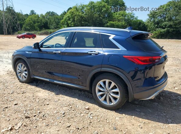 3PCAJ5M10KF117017 2019 INFINITI QX50 Blue Задня ліва чверть