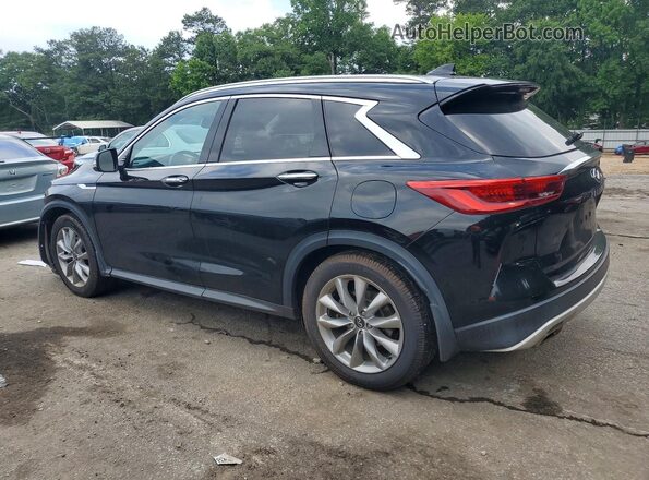 3PCAJ5M10LF119657 2020 INFINITI QX50 Black უკანა მარცხენა