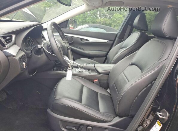 3PCAJ5M10LF119657 2020 INFINITI QX50 Black წინა სალონის ხედი