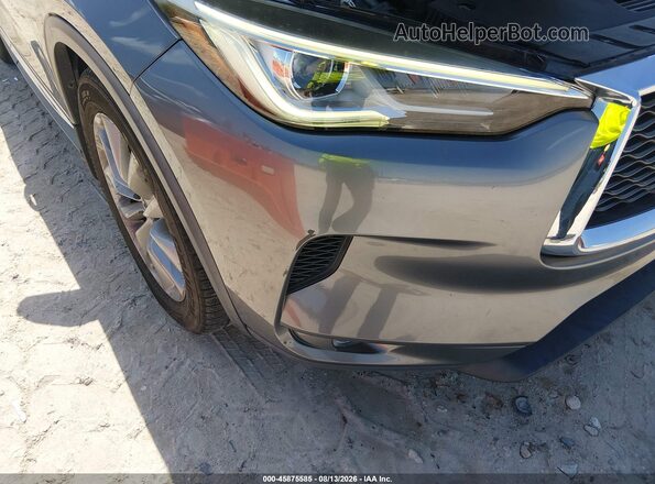 3PCAJ5M11KF132240 2019 INFINITI QX50 Gray Widok z przodu
