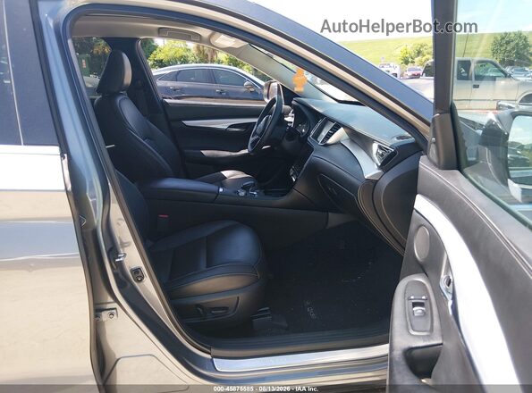 3PCAJ5M11KF132240 2019 INFINITI QX50 Gray Widok wnętrza z przodu