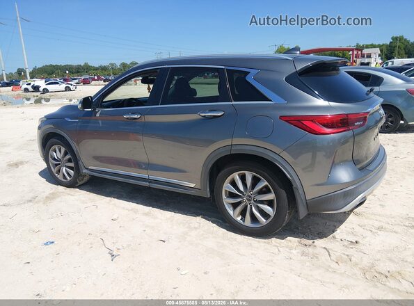 3PCAJ5M11KF132240 2019 INFINITI QX50 Gray Widok wnętrza 360 stopni