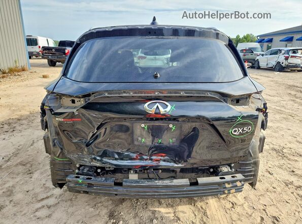 3PCAJ5M12KF103801 2019 INFINITI QX50 Black Rear view
