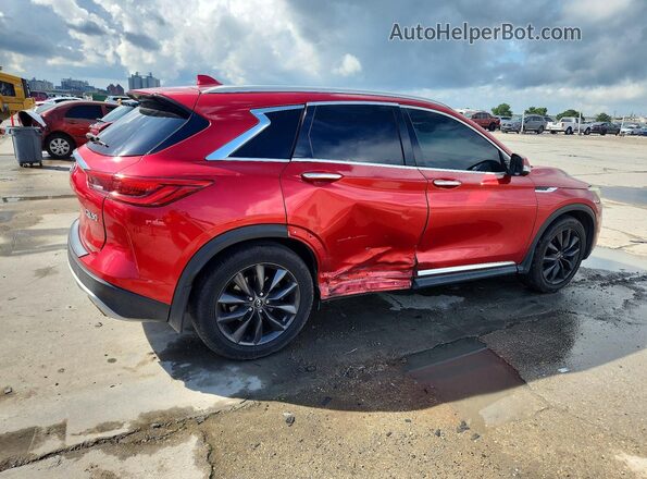 3PCAJ5M13KF107629 2019 INFINITI QX50 Red Rear right
