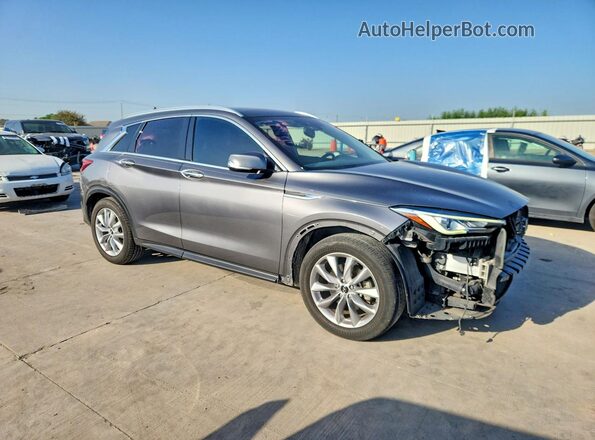 3PCAJ5M13KF137780 2019 INFINITI QX50 Gray Front right