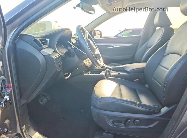 3PCAJ5M13KF137780 2019 INFINITI QX50 Gray Front interior view