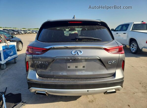 3PCAJ5M13KF137780 2019 INFINITI QX50 Gray Rear view