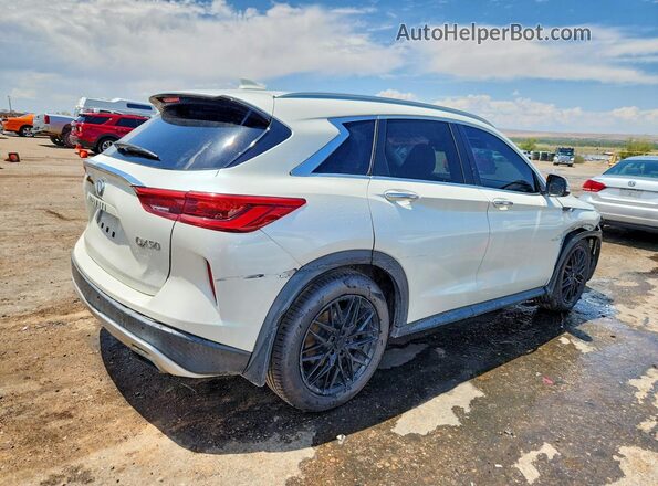 3PCAJ5M13LF111178 2020 INFINITI QX50 Белый Задняя правая четверть
