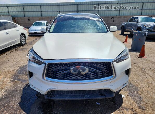 3PCAJ5M13LF111178 2020 INFINITI QX50 Белый Вид спереди